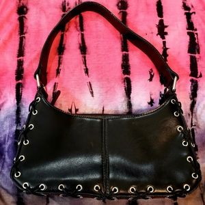 Black Laced Purse